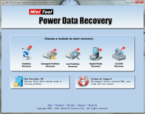 MiniTool Power Data Recovery Personal 12.0