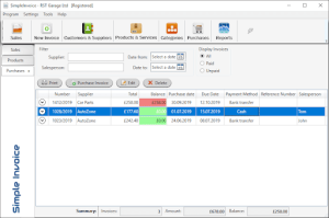 SimpleSoft Simple Invoice 3.25.0.9