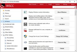 WSCC – Windows System Control Center 7.1.0.0